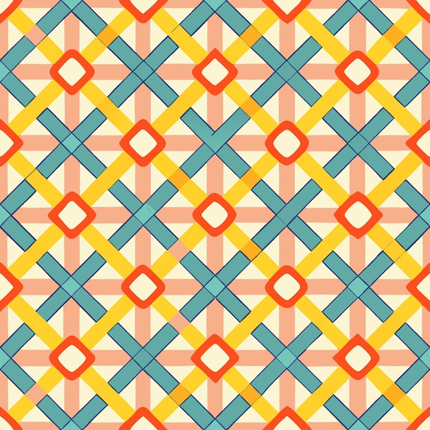 Bezszwowy wzór linii kropkowych geometryczna abstrakcyjna tekstura ilustracja wektorowa tapeta tło