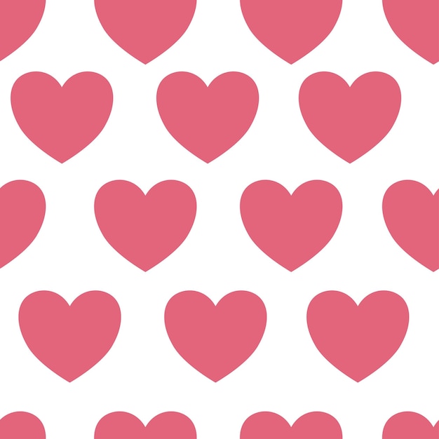 Bezszwowy wzór valentines day nadaje się do tapety, tła, opakowania papieru itp.
