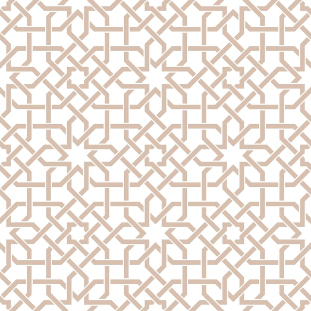 Bezszwowy wzór z geometrycznym ornamentem.