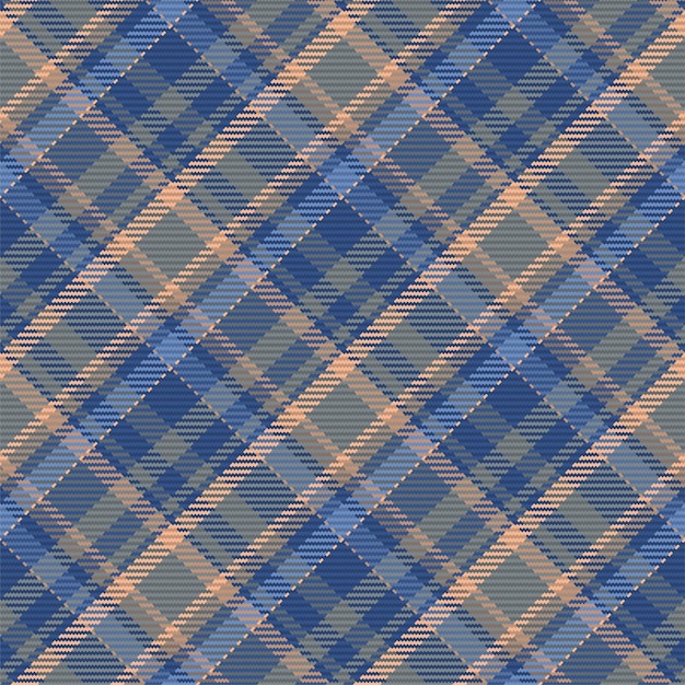 Bezszwowy wzór z szkockiego tartan plaid Powtarzalny tło z teksturą tkaniny czekowej Płaskie tło wektorowe z paskowym drukiem tekstylnym