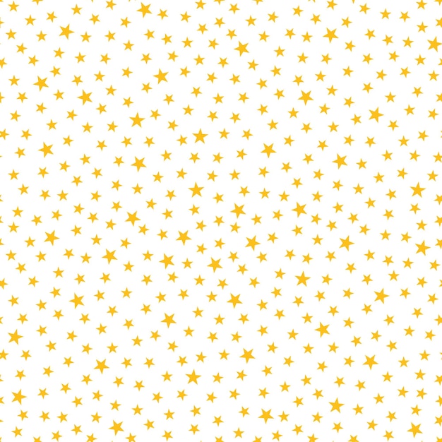 Plik wektorowy bezszwowy wzór z żółtymi gwiazdkami