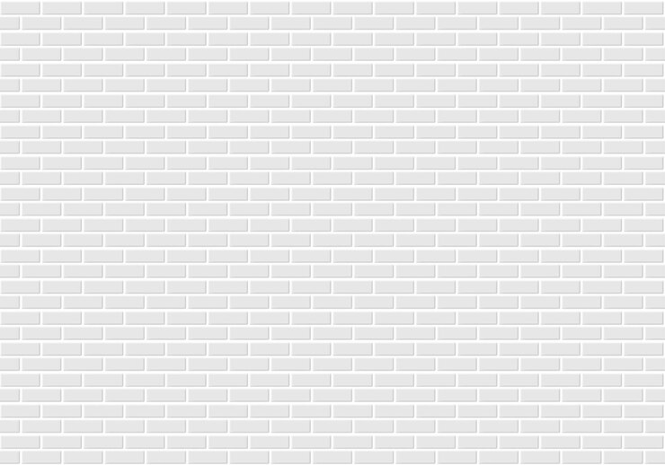Wektor białe bezszwowe wzory płytek ceramicznych