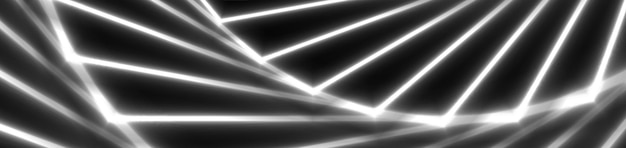 Białe linie laserowe abstrakcyjne tło hitech