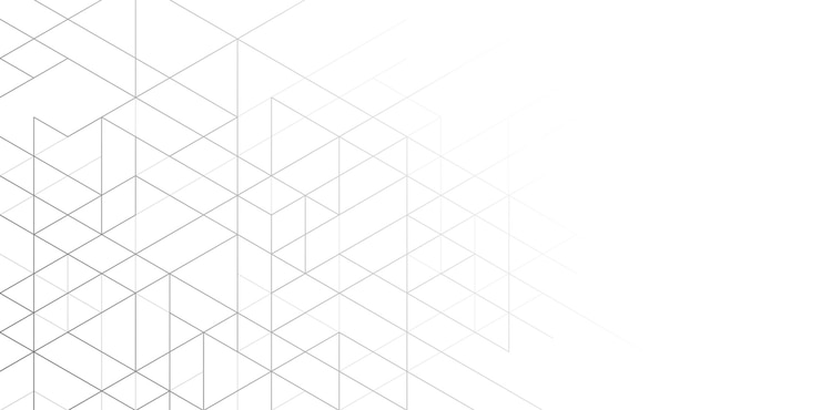 Wektor białe tło linii. geometria kwadratów. grafika liniowa.