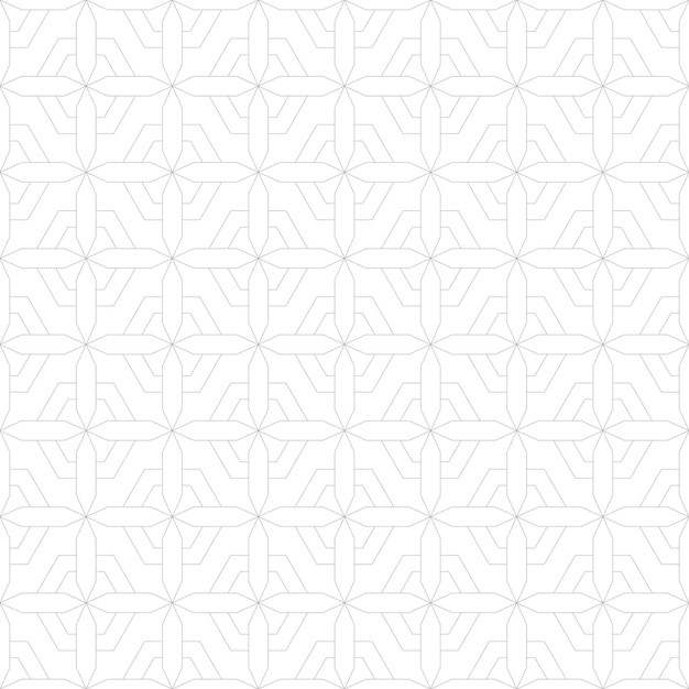 Biały Bez Szwu Geometryczny Wzór Ozdobnych Orientalne Tło Ozdobny Dekoracyjny Powtarzalny Nadruk