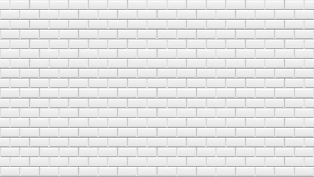 Biały Mur Z Cegły. Tło Z Białego Kamienia.
