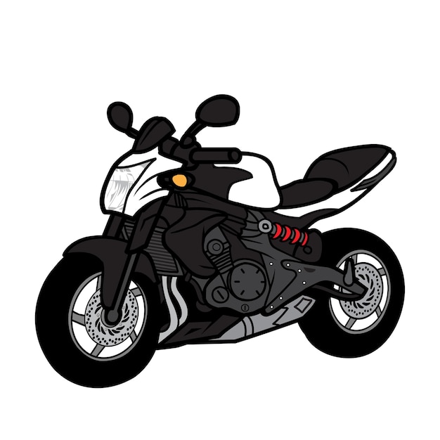 Bigbike motocykl kreskówka