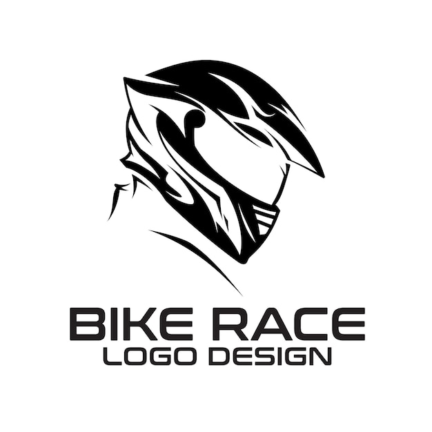 Plik wektorowy bike race vector logo design (projektowanie logo wyścigów rowerowych)