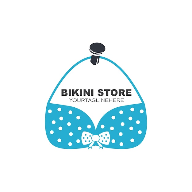 Bikini Wektor Ikona Ilustracja Projektu