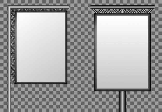 Plik wektorowy billboard pusty makieta szablon wektor publikować biznes