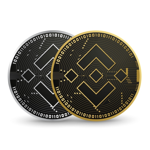 Plik wektorowy binance digital currency vector