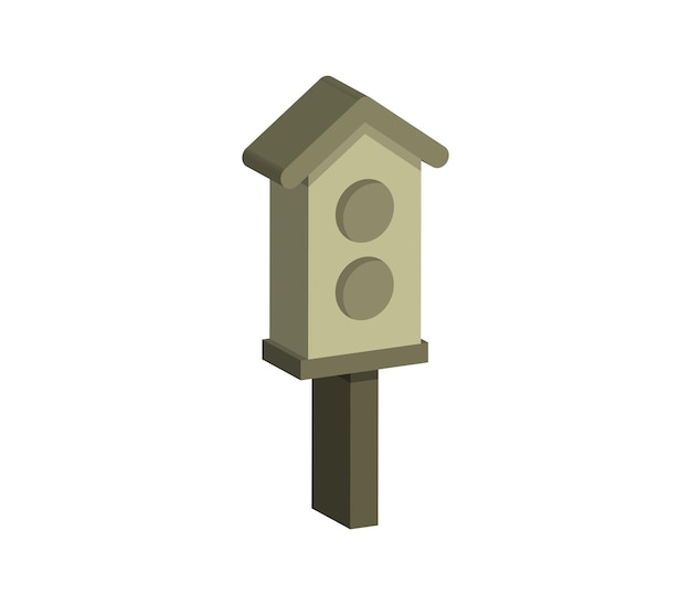 Plik wektorowy bird house