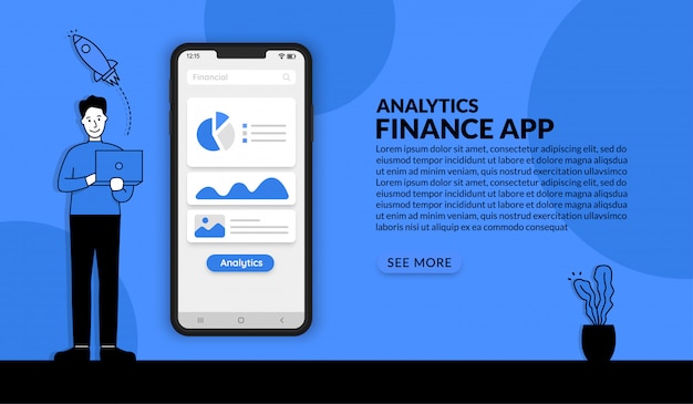 Biznesmen Analiz Finansowych Wykres, Technologia Wizualizacji Danych Biznesowych