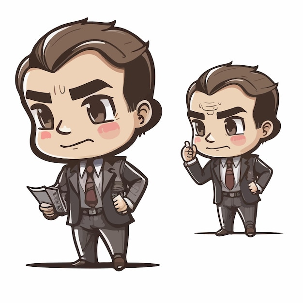 Biznesmen Chibi