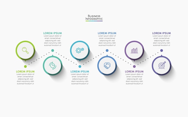 Biznesowy Szablon Infografiki