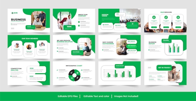Biznesowy szablon prezentacji PowerPoint