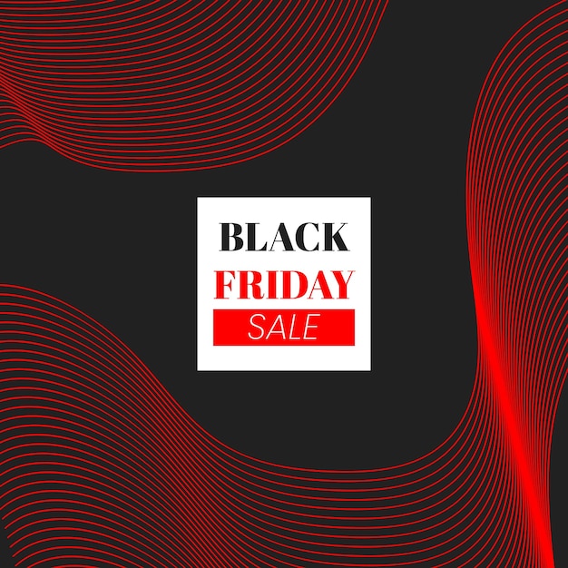 Black Friday Sale Abstract Tło Dla Mediów Społecznościowych