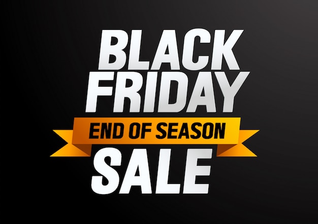 Black Friday Sale End Of Season