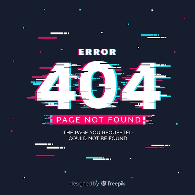 Błąd błąd strona 404