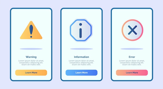 Błąd Informacji Ostrzegawczych Dla Aplikacji Mobilnych