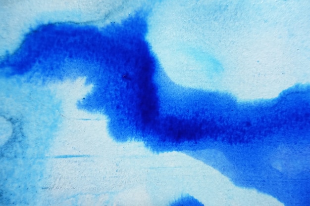 Błękitny akwareli tło dla tekstur i tło