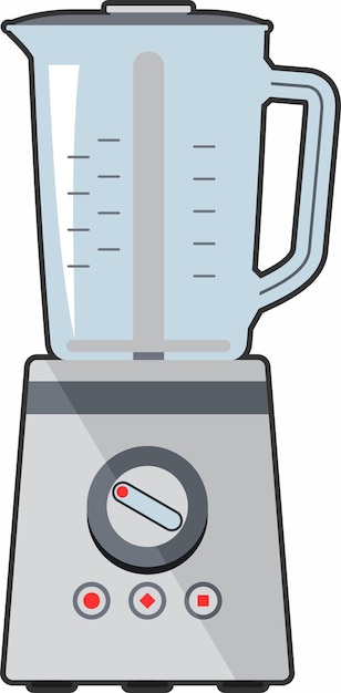 Plik wektorowy blender elektryczny ikona w płaski. ilustracja wektorowa