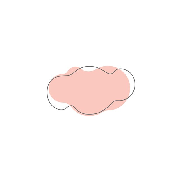 blob set ręcznie rysuj elementy kreatywne