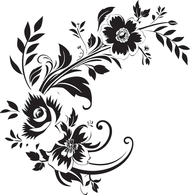 Plik wektorowy bloomgarden kreatywny dekoracyjny ikoniczny projekt floralfusion wektorowe tworzenie logo kwiatowe