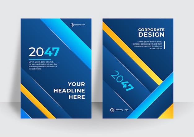 Blue Corporate Identity Cover Business Vector Design, Ulotka Broszura Reklamowa Abstrakcyjne Tło, Ulotka Nowoczesny Plakat Szablon Układu Magazynu, Roczne Sprawozdanie Do Prezentacji.