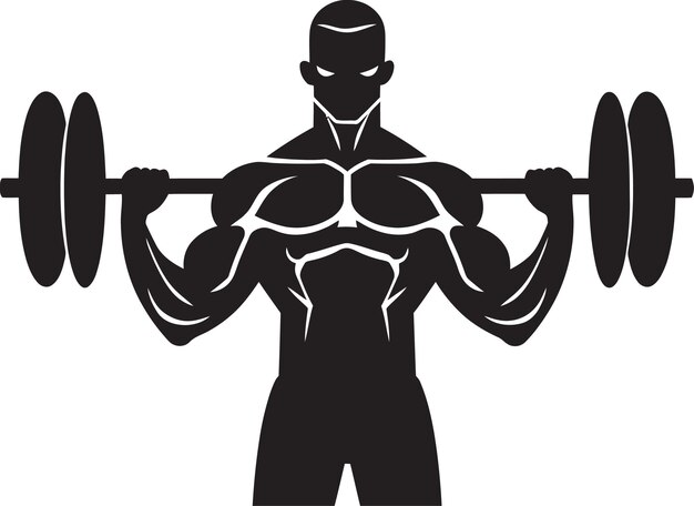 Plik wektorowy bodybuilding blueprint vector designs for fitness icons active anatomy exercise vector art for body