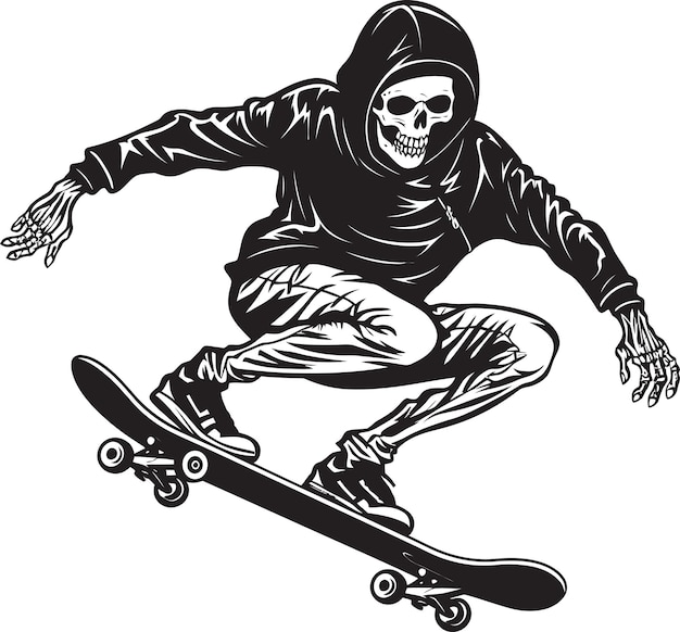Bone Brigade Uniting Skeleton Skateboarding ForcesGhost Grinds Tales from the Haunting Wo