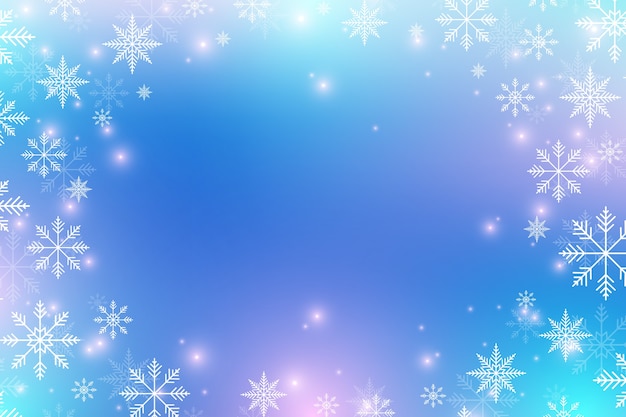 Boże Narodzenie I Szczęśliwego Nowego Roku Tło Z Płatki śniegu.