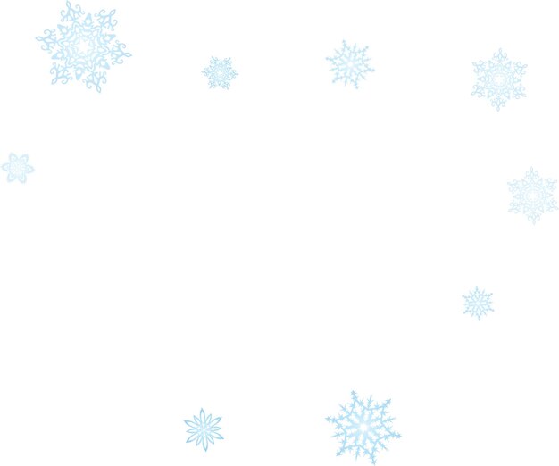Boże Narodzenie Niebieskie Płatki śniegu Strumień Zamieci W świetle