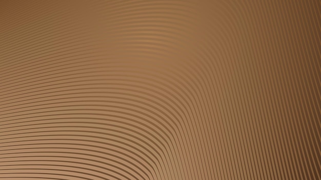 Brązowy gradient z paskami linia abstrakcyjne tło