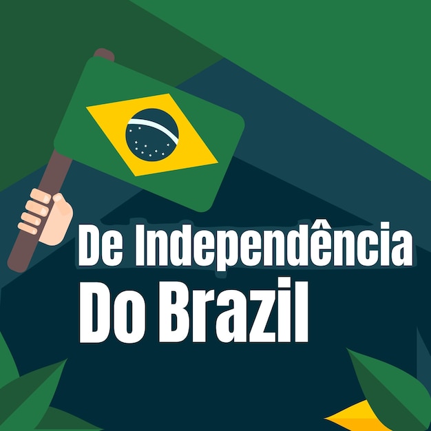 Brazylia Flaga Independencia Zrobić Brasil Dzień Narodowy I Niepodległości Dla Brazylijczyków.