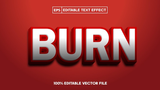Brun Efekt tekstowy edytowalny plik w formacie EPS