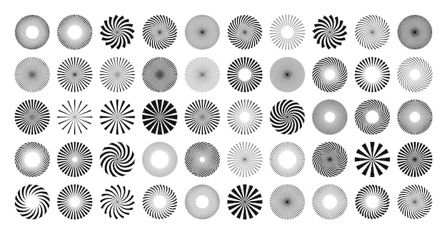 Brutalistyczne geometryczne kształty symbolizują proste prymitywne elementy i formy Bauhaus retro design modny