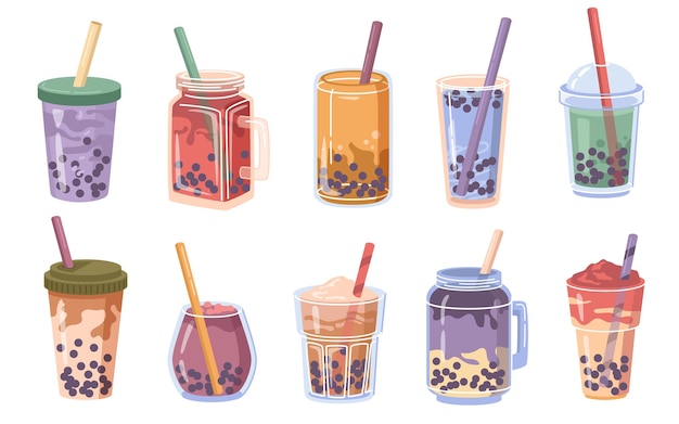 Bubble Milk Tea Odświeżające Napoje Kawowe