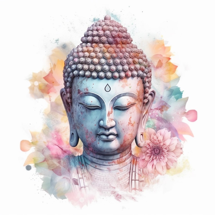 Wektor budda