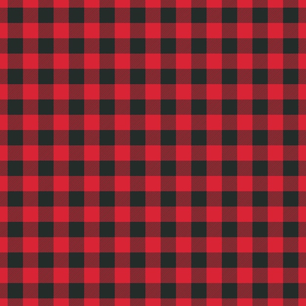 Plik wektorowy buffalo plaid bezszwowy wzór tła