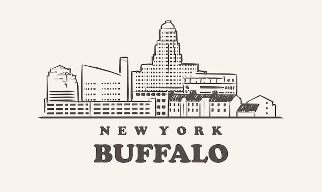 Buffalo Skyline, Nowy Jork