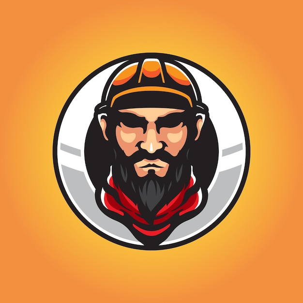 Builder Head Sport Maskotka Logo