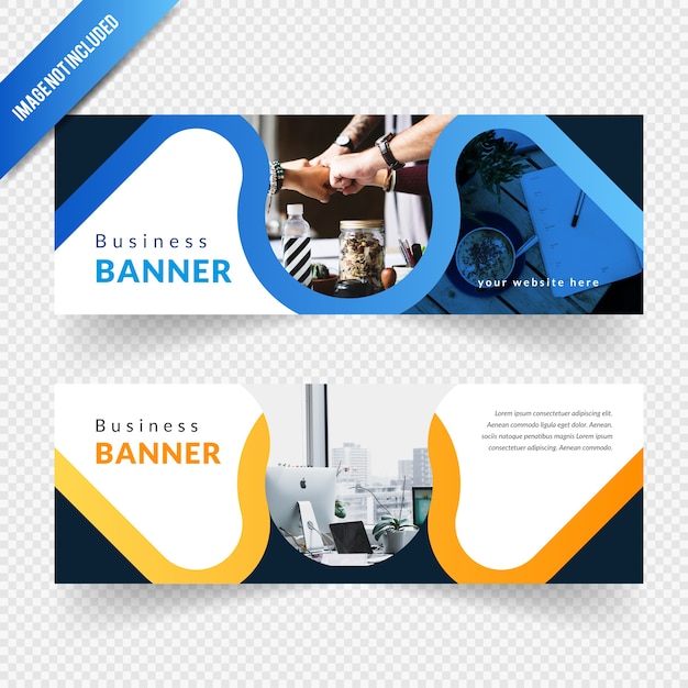 Business Wave Banner Design