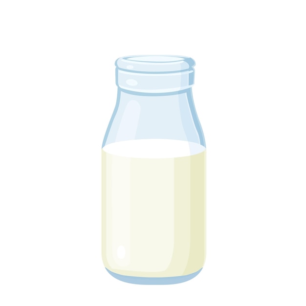 Plik wektorowy butelka mleka.