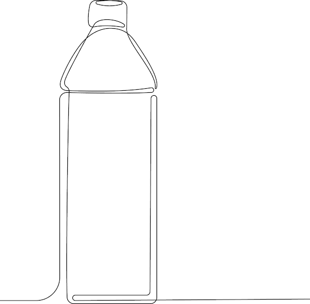 Butelka wody z nakrętką