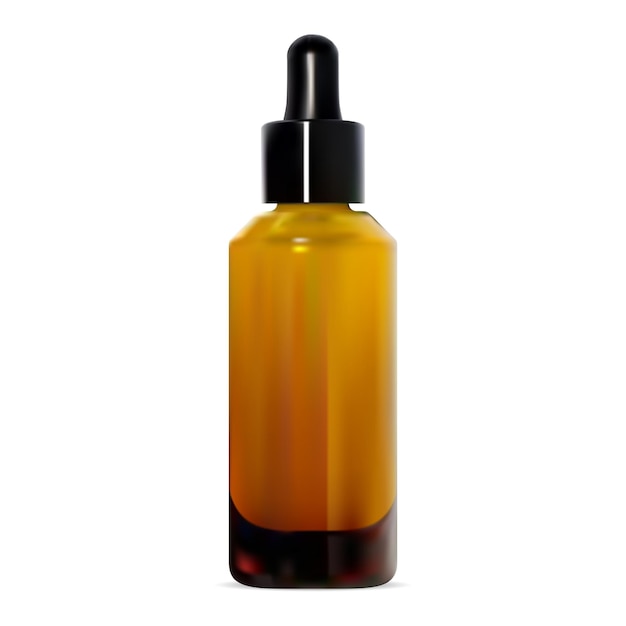 Butelka z olejem kosmetycznym Projekt produktu z esencją serum Projekt butelki z kolagenem w płynie do skóry twarzy