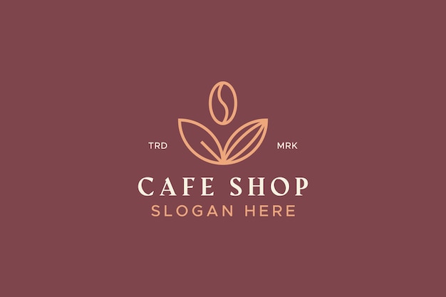 Cafe Shop Fasola Kawa i Czekolada Logo