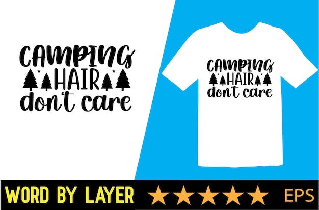 Plik wektorowy camping wektor projekt koszulki