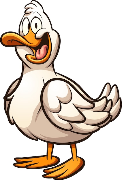 Plik wektorowy cartoon_duck