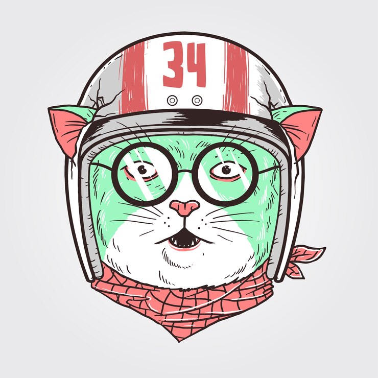 Wektor cat racer